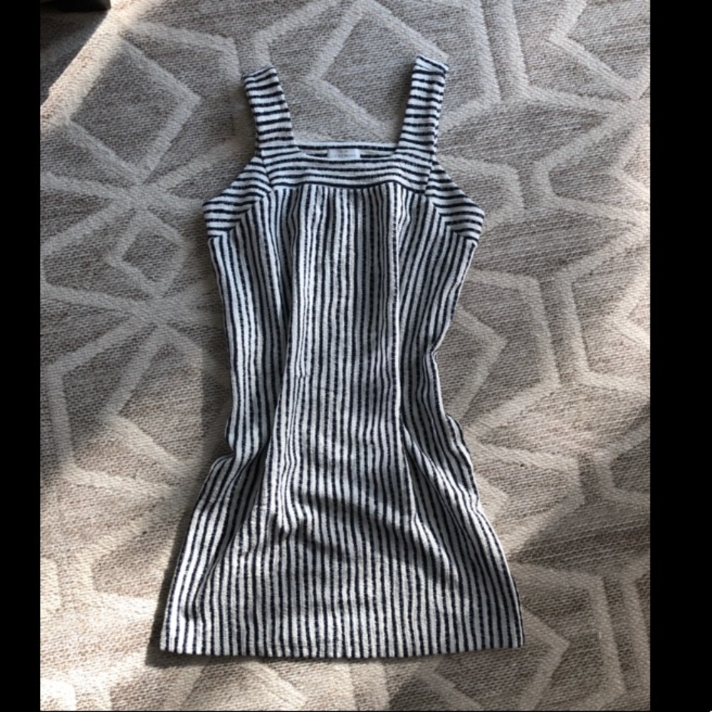 Lucky Brand NWT 🏷 striped dress w/ pockets Size Small